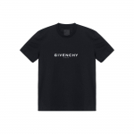 Givenchy logotr&uuml;kiga &uuml;mmarguse kaelusega t-s&auml;rk BM71653Y6B-001 S-No Original Gift Bag Or Gift Box must