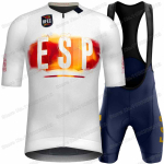Hispaania Jalgrattaliit RFEC Jalgrattas&auml;rgi Komplekt Meestele Naistele Jalgrattariided Cyclocross Maanteejalgratta S&auml;rk P&uuml;ksid koos traksidega MTB Asian Size XS white