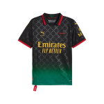 PUMA x AC MILAN X Off WhiteTM AC Beež Sinine SS25 Jalgpallis&auml;rk F&auml;nniversioon Meeste Must Energiline Roheline 783001-01 M roheline