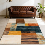 Retro t&ouml;&ouml;stusstiilis geomeetriline vaip elutoa kaunistuseks diivan diivanilauad suured vaibad puhketuba magamistuba pestav tatami matt 160cmx200cm