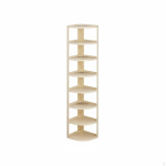 Mitmekihiline kingariiul Ruumis&auml;&auml;stlik Nurgariiul V&auml;ike jalaj&auml;lg Korteri jaoks 4 Tier 53CM beige