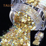 Mood Glizty Nail Powder Dust DIY Nail Art Sequins Puuder Glitter Slics K&uuml;&uuml;nehooldus