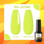 ROSALIND 7 ml geel-lakk k&uuml;&uuml;nte disainiga LED/UV-lampi jaoks