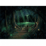 Teemantmaali ristpistekomplektid Teemanttikandid Mosaiik Metsamuster Pilt Kodukaunistuse kingitus 20X30CM