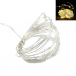 20 m veekindel vasktraat Fairy, USB-toitega 200 LED-i stringid, kerge kodukaunistus valge