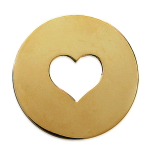 Les Tr&eacute;sors De Lily [C7263] - kullatud  Love  ripats - 35 mm (graveeritud) kuld