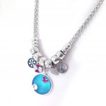 NOA [G6004] &ndash; t&uuml;rkiissinine disainerkaelakee  Princess Butterfly t&uuml;rkiissinine