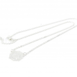 Les Tr&eacute;sors De Lily [I1143] - Collier Argent 'Chor&eacute;graphie' argent&eacute; - 18 mm h&otilde;be