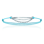 Les Tr&eacute;sors De Lily [J0812] - h&otilde;bedane k&auml;ev&otilde;ru 'Billes' t&uuml;rkiissinine h&otilde;be - 3 rida t&uuml;rkiissinine