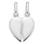 Altesse [Q4852] - Pendentif argent '&Acirc;mes Soeurs' argent&eacute; - 12x12 mm h&otilde;be