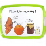 Les Tr&eacute;sors De Lily [M6121] &ndash; suur kandik &bdquo;P&uuml;sti seal! 'roheline (45x28,5 cm) roheline