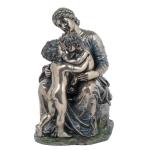 Les Tr&eacute;sors De Lily [P9700] - Figurine 'Amour Fraternel' bronze - 22x14x12 cm