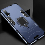 Armor Ring Case Xiaomi Redmi Note 9s 9 8 7 6 Pro 5 Plus 4 4X 7A 8A 8T K30 K20 Mi Note 10 9T CC9 CC9E A2 A3 Lite p&otilde;rutuskindla autohoidja tagakaas Xiaomi Mi Play tumesinine v&auml;rv
