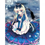 5D teemantmaal, maastik, t&auml;is&uuml;mmargune teemanttikandid mosaiikristpistega kodukaunistuste kingitus 20X30CM