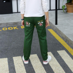 Lapsed P&uuml;ksid Lasteriided Vabaaja p&uuml;ksid V&ouml;&ouml;koht Keskel Elastne Puuvill vabaaja teksad Poisid 120 tumeroheline v&auml;rv