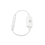 DC 12V-24V 4A Puuteanduri tuli L&uuml;liti Kontroller Heledus Piiramatu reguleerimine Puuteh&auml;mardi juht LED-ribalamp valge