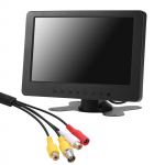 S701 7-tolline TFT LCD-ekraani ekraan 16:9 1024 * 600 BNC AV-videoheli arvutiturbe jaoks VCD DVD EU EU Plug