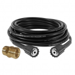 Survepesuri asenduspikendusvoolik 50FT 5800PSI suure v&otilde;imsusega adapteriga must