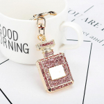 Ehted Rhinestone Crystal 3 v&auml;rvi parf&uuml;&uuml;m Pudel Kuju Ripats V&otilde;tmehoidja Kingitused Auto K&auml;ekott V&otilde;tmehoidja Kingitused