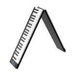 88 klahvi klaver klaver LCD-ekraaniga kaasaskantav digitaalklaver, sisseehitatud k&otilde;larid, laetavad UK Plug must