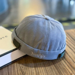 Kvaliteetne hip-hop melonist m&uuml;ts Kapott isa m&uuml;tsid Mood Meeste Docker Cap Retro Sailor Cap Beanie M&uuml;tsid Meeste Naiste Soe Bucket Kork &Auml;&auml;risteta m&uuml;ts 56-58cm