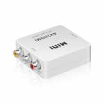 AV/RCA CVBS-HDMI-&uuml;hilduv adapter 1080P videomuundur Mini AV2HDMI-&uuml;hilduv adapteri teisenduskarp HDTV-projektori jaoks