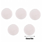 5 tk universaalne poleerimispuhvri komplekt, pehme villane kapotipadi valge auto poleerimiskettad 6in