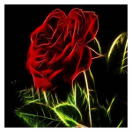 DIY 3D Teemantmaal Roos Tikand Rist k&auml;sit&ouml;&ouml; Stitch Kodukaunistus Full Round 20x20CM