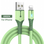 Kiirlaadimise USB-kaabel iPhone 14 13 12 11 Pro Max XS X 6s 7 8 Plus Origin mobiiltelefoni laadija juhtme andmelaadija juhe 1/1,5/2M jaoks 1.5M roheline