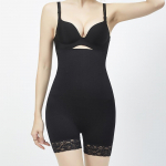 Flarixa High Waist Lace Bone Waist Trainer Body Shaper Seamless Shapwear Tummy Control Shaper Plus Size Body hingav Lady Waist Trainer S must