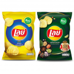 Lay's kartulikr&otilde;psud, Tai maitse, Tai maitse, Tai suupiste, 67 g. - 75 g (Pakis 2) Original Rock - Mieng Kam