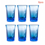 6 Pack Shot Klaasid Plastist kanged alkohoolsed joogid Veiniklaasid Peobaar Klubi Joogiveiniklaasid