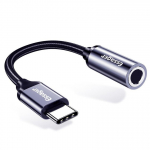 Essageri USB Type-C to 3,5 mm pistikuga naisadapter C-t&uuml;&uuml;pi k&otilde;rvaklappide ja 3,5 mm lisahelikaabli jaoks Xiaomi Samsung Huawei jaoks