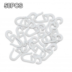 Kardinatarvikud Kardinakonksud Kardinate kokkupandav konks white 50pcs