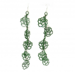 Les Tr&eacute;sors De Lily [R3300] - Rohelised  Rosa Romantica  k&otilde;rvar&otilde;ngad - 85x13 mm roheline