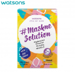 Watsons Maskne Solution 1 box ( 7 sheets) - Mask Sheet, Facial Mask 7 Sheets