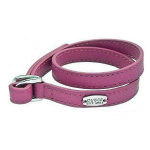 Guess Armband UBB21302 38cm Rosa Silber Leder Damen Schmuck