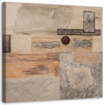 L&otilde;uendiprint Abstract Beige Brown 30x30 beež