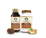 Maharishi Ayurveda Liigesevalu Leevendav Komplekt: Pirant Tabletid ja Pirant &Otilde;li, Liigeste Valu Leevendav Toidulisand, 60 Tabletti ja 50 ml &Otilde;li
