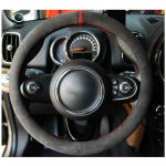 Car Steering Wheel Cover For mini cooper Accessories car Suede Steering Wheel Cover For mini cooper customized hall