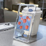 L&auml;bipaistev lilleline &uuml;mbris iPhone 13 Pro &uuml;mbristele Iphone 13 11 12 14 Pro Max 13pro X Xs Max Xr Se 2022 2020 7 8 Plus l&auml;bipaistvad kaaned For iPhone 7 8