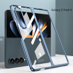 Originaal HD l&auml;bipaistev &uuml;mbris Samsung Galaxy Z Fold 4 kestaga kilekattega Phantom t&auml;ielik p&otilde;rutuskindel k&otilde;va plastikkate Galaxy Z Fold 4 sinine
