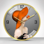 Loominguline minimalistlik seinakell Plastist vaikne seinakell Moodne disain Elutoa kaunistused Magamistoa kell Reloj De Pared 14inch 35cm