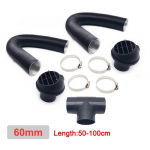 60/75/42 mm autosoojendi asenduskomplektid &otilde;hkdiisel seisuk&uuml;ttekeha Toru &otilde;hutus v&auml;ljalaskevooliku toru pistik koos voolikuklambritega