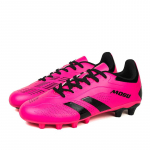 36-45 Unisex jalgpallisaapad K&otilde;rge &uuml;laosaga professionaalsed treeningjalatsid pika naelaga noorte jalgpallijalatsid 37 roosa punane v&auml;rv