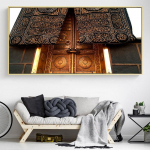 Maastik Meka suur mo&scaron;ee Plakatid ja tr&uuml;kised Seinal&otilde;uend P&uuml;ha Kaaba maalimine Pildid Elutuba Kodukaunistus Ilma raamita 20cm&times;40cm NoFrame