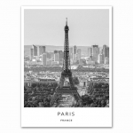 Must-valge l&otilde;uend Maali Maailm Linn Maastik Pariis London New York Plakatid P&otilde;hjamaade stiilis seinakunst Pilt Kodukaunistus Ilma raamita 21*30cm