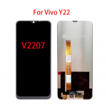 LCD-ekraan Vivo Y22 LCD-ekraanile, puuteekraaniga digiteerija, kogu komplekti asendusosa must