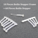 10Set=60tk Karpkalap&uuml;&uuml;gi boileri siset&uuml;kid karvriistad p&uuml;&uuml;gis&ouml;&ouml;da peatused Hair Rig S&ouml;&ouml;t Stop Pop Up Korgid Karpkalap&uuml;&uuml;gi tarvikud