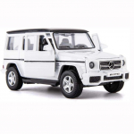 1/36 Scale G63 Casting Car Model, Tsingi sulamist G universaal m&auml;nguauto lastele, tagasit&otilde;mmatavad s&otilde;idukid M&auml;nguauto v&auml;ikelastele Lastele Poistele T&uuml;drukutele Kingitus 1/36-13.5x5.8x5.5cm valge
